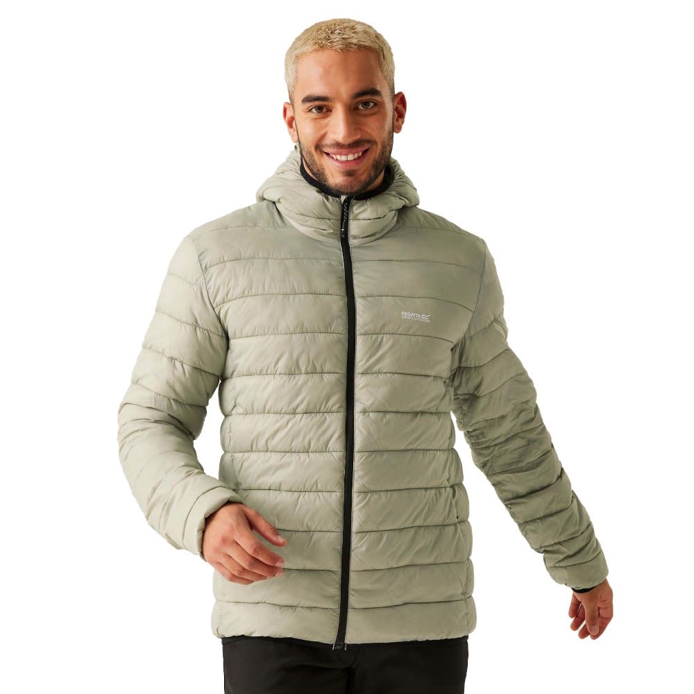 Regatta Herren Regatta Marizion Kapuzenjacke für Herren Insulated Jacket (1er Pack) S Grau, S Grau