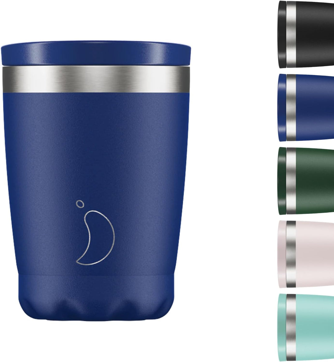 Chilly's Original Kaffeebecher - Reise-Thermo-Tasse für kalte und heisse Getränke - Mehrwegbecher mi