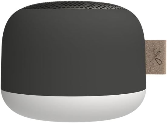 KREAFUNK Alight, magnetischer Bluetooth Lautsprecher mit Licht, Black, black