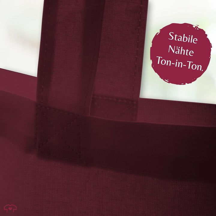 Shirtracer - Baumwolltasche - Sprüche Statement mit Spruch - Liberte Egalite Weinschorle 2 Bordeauxr