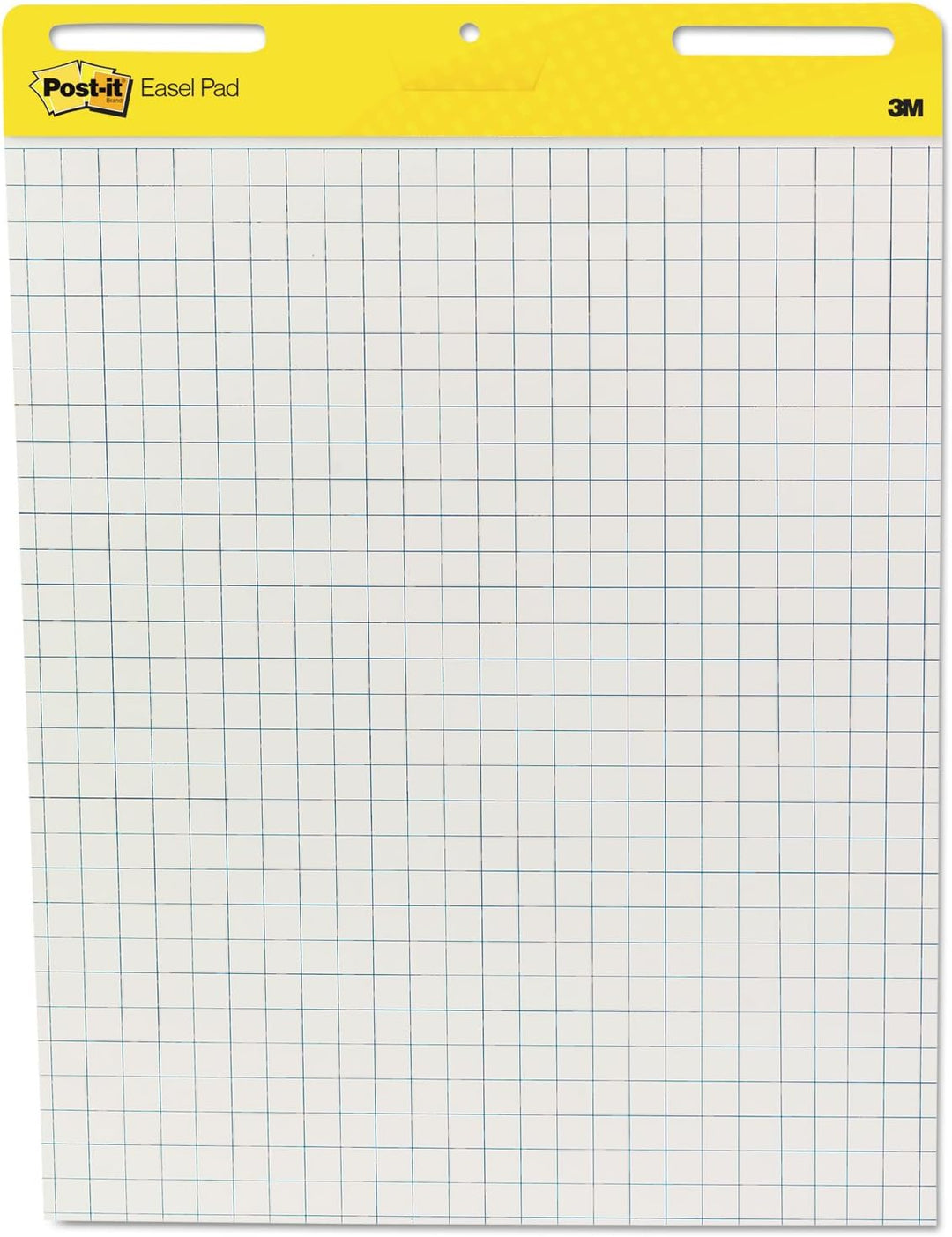 Post-it Super Sticky Meeting Chart, kariert, 2 Blöcke, 635 mm x 762 mm Kariert 2 Stück, Kariert 2 St