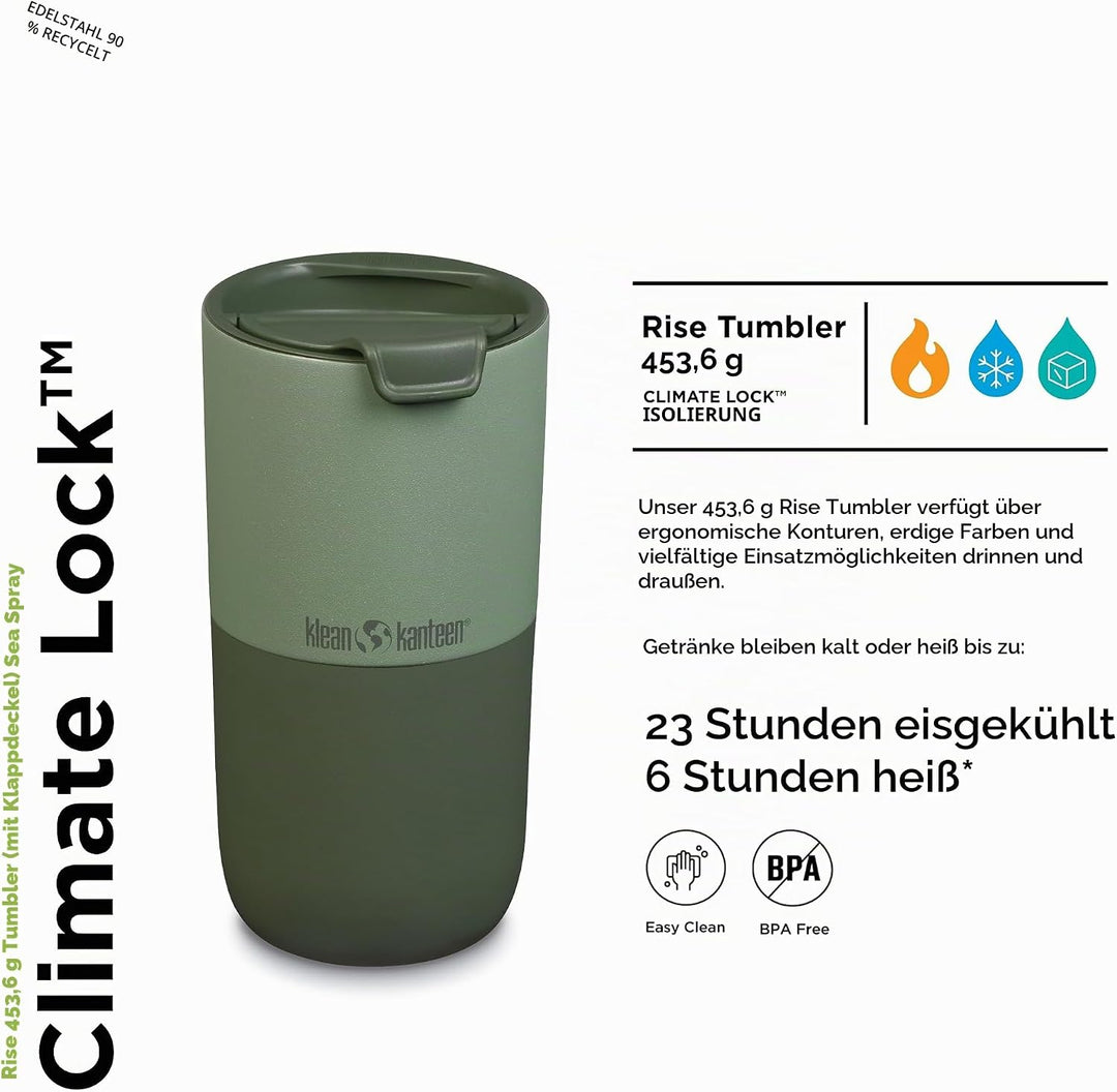 Klean Kanteen Tumbler Sea Spray 16oz, Sea Spray 16oz