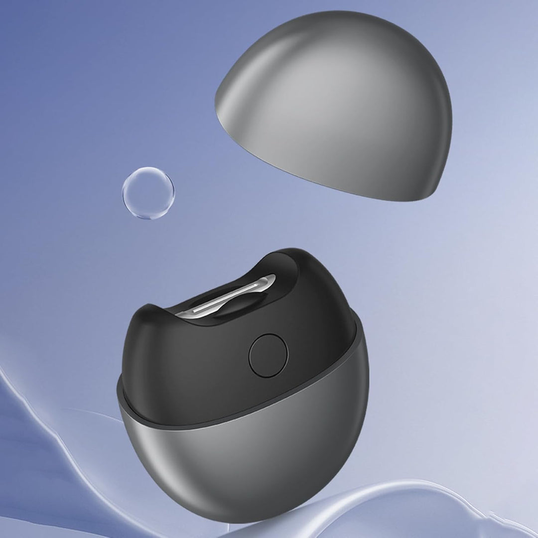 Ahuuen Elektrischer Nagel| Elektrischer Fussnagel-| Leiser Ergonomischer Nagelschleifer mit LED-Lich