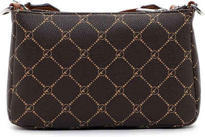 Tamaris Umhängetasche TAS Anastasia 31171 Damen Handtaschen Print Einheitsgrösse Brown/Cognac 207, E