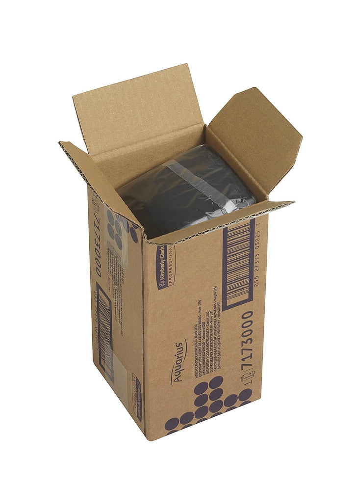 Kimberly-Clark Professional Seifenspender 7173 – 1 x wandmontierter Seifenspender Schwarz (Nachfüllm