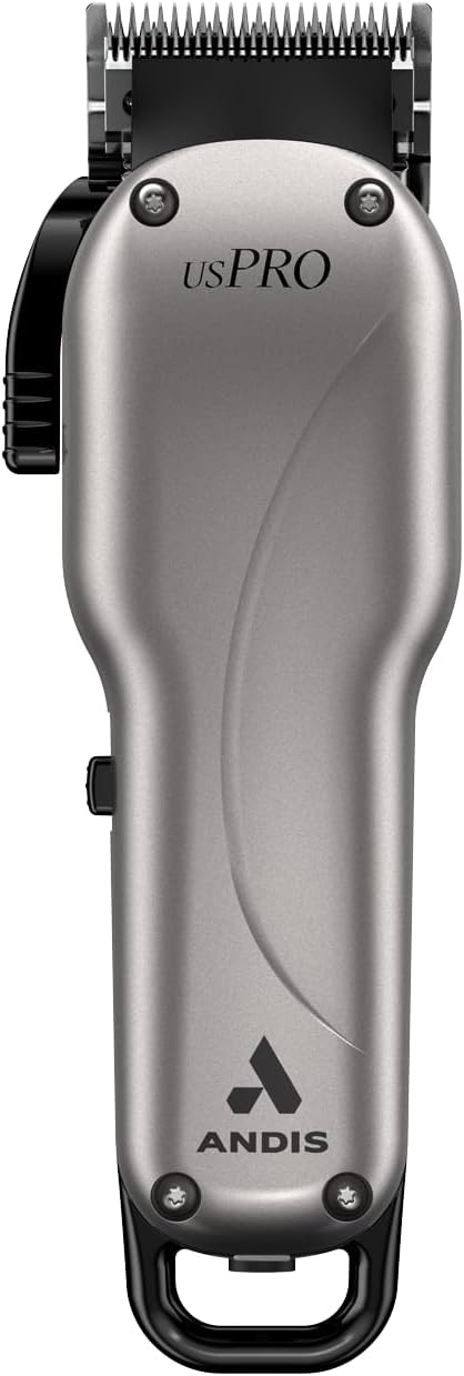 Andis 73135 LCL Akku-Haarschneider/Trimmer mit verstellbarer Klinge usPro Li – Silber