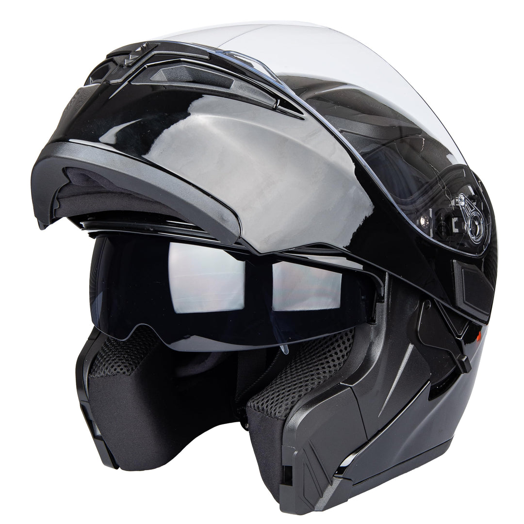 JIEKAI Helm für Motorräder Full-Face Motorcycle Helmet Tragbarer Integralhelme Flip-up Motorradhelm