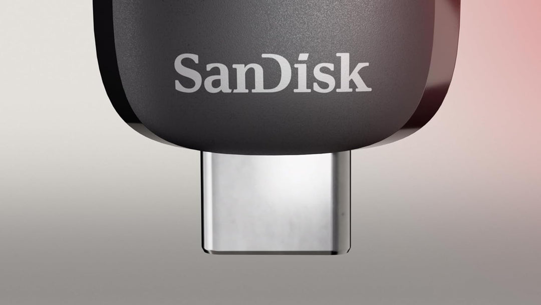 SANDISK Ultra Slider USB-Type-C-Laufwerk 512 GB (einziehbarer Anschluss, USB 3.2 Gen 1, bis zu 400 M