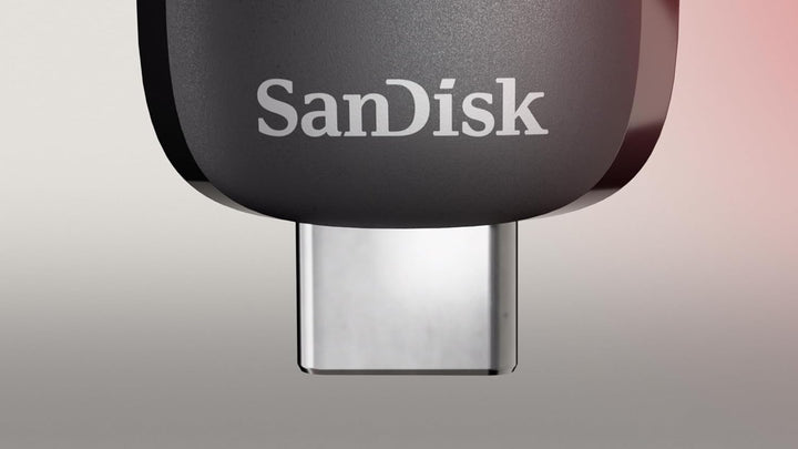SANDISK Ultra Slider USB-Type-C-Laufwerk 512 GB (einziehbarer Anschluss, USB 3.2 Gen 1, bis zu 400 M