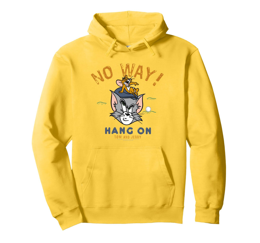 Tom & Jerry Hang On Golf Pullover Hoodie