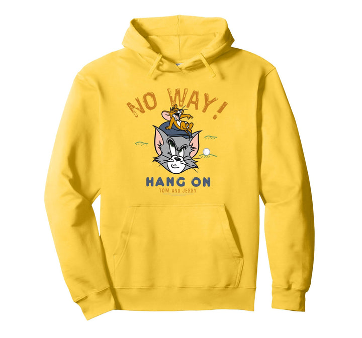 Tom & Jerry Hang On Golf Pullover Hoodie