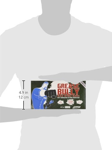 Kunzer Nitril-Einweghandschuhe Schwarz Grease Bully Grösse XL (Dispenser mit 100 Stück) XL (100er Pa