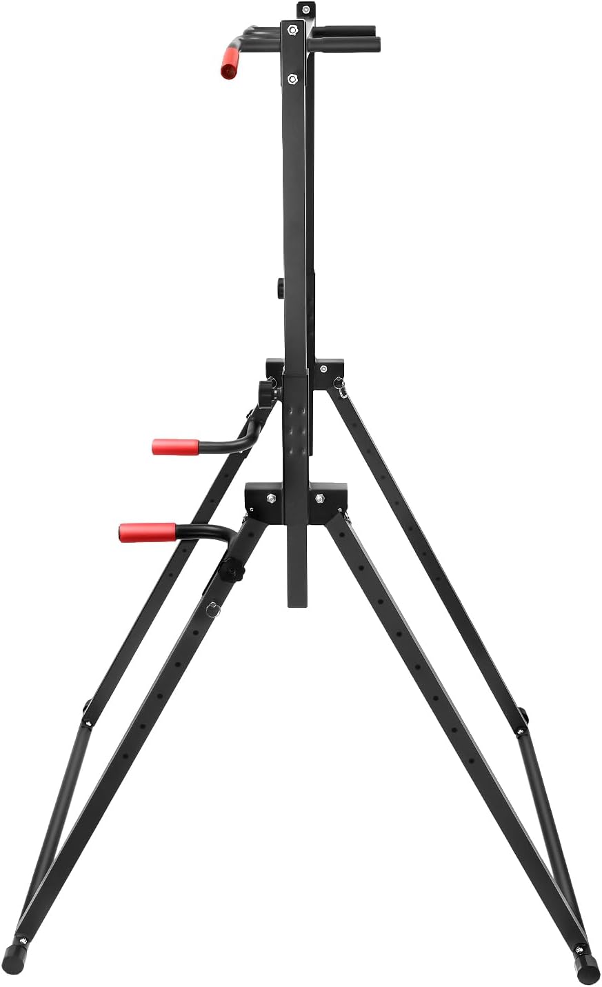 Dip Station Klimmzugstange,Pullup Bar Bis 200kg,Faltbar Power Tower,1.75-2.3m HöHenverstellbar,Kraft