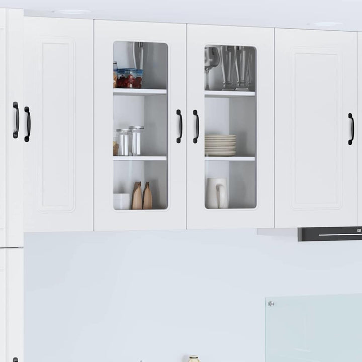 vidaXL Geschirrspülerfront Kalmar Weiss 40 x 31 x 80 cm Holzwerkstoff 40 x 31 x 80 cm Weiss, 40 x 31