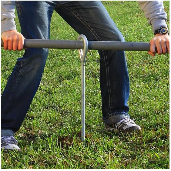 GIBBON Bodenschraube | Befestigung der Slackline | Optimal bei fehlenden Bäumen Slack Frame | Mobil
