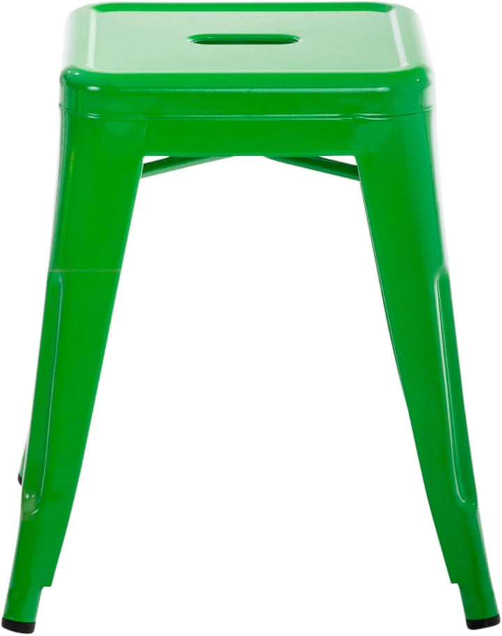 CLP 4er Set Sitzhocker Armin Aus Metall I Stapelbarer Hocker I Sitzhöhe Von 46 cm I Pflegeleichter A