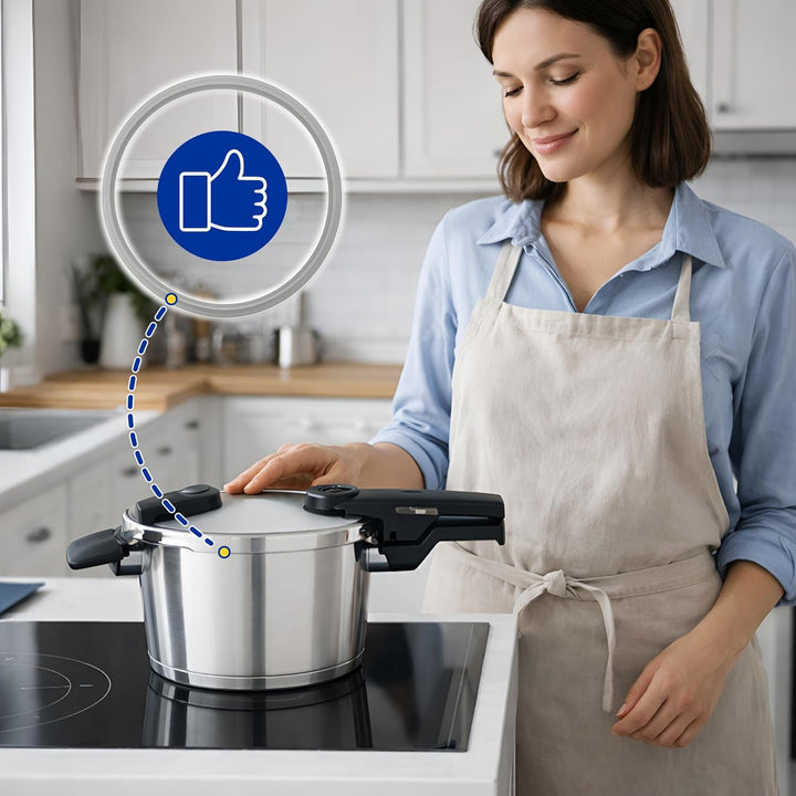 Dichtung Schnellkochtopf Ø 26 cm mit Originalcode 038-667-00-205/0 3868700205 für Fissler Beispiel B