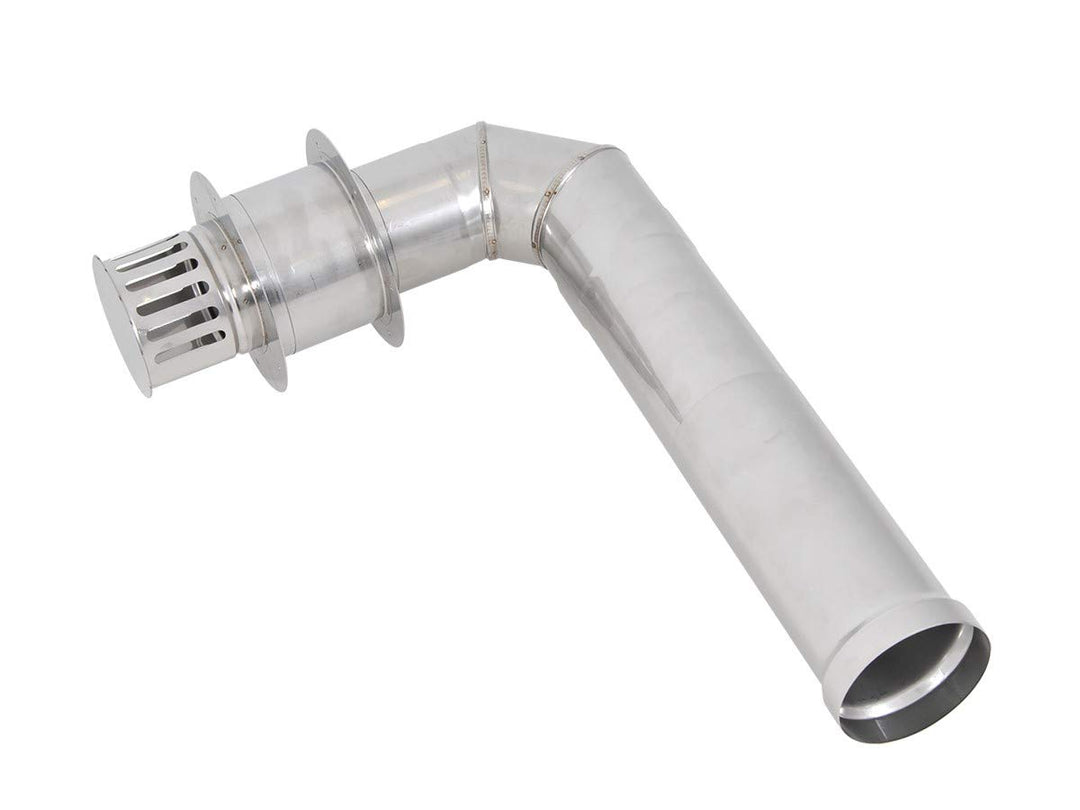 Thermo Products Edelstahl Abgasrohr/Schornsteinrohr Satz (Wanddurchführung) Theflu002 für der TTulpe