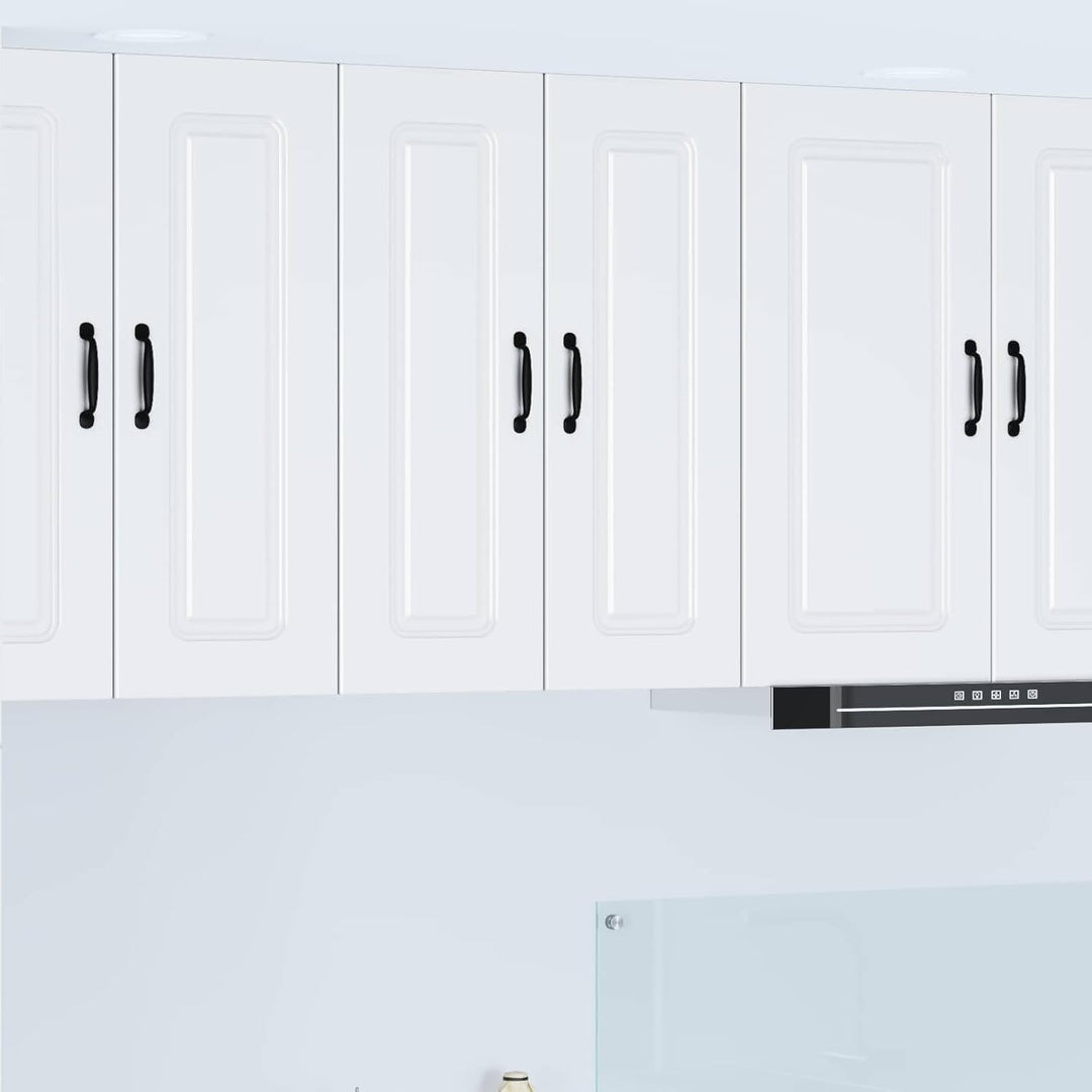 vidaXL Geschirrspülerfront Kalmar Weiss 60 x 31 x 80 cm Holzwerkstoff, Eleganter moderner Küchenrega