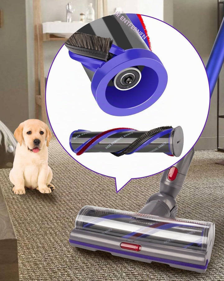 V11 Torque Drive Bürstwalze mit Endkappe, nur für Dyson V11/V15 100W High Torque Bodendüse, kompatib