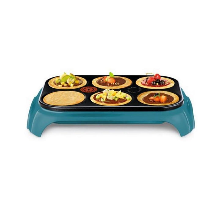 Tefal Crep'party Colormania Chefclub® PY559301 Crêpes-Pfanne, 1000 W, Blau