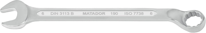 MATADOR Ringmaulschlüssel-Satz, 16-teilig gekröpft, 1/4-1.1/4 AF, 0190 9161 1/4 - 1.1/4 AF Zoll, 1/4