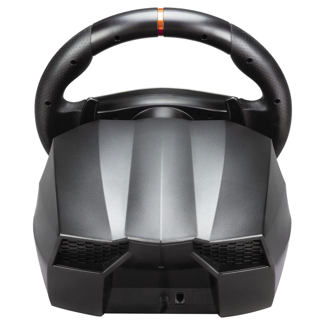 Superdrive - SV710 Rennlenkrad/lenkrad mit Fusspedalen, Schaltwippen und Vibration - PC-kompatibel (