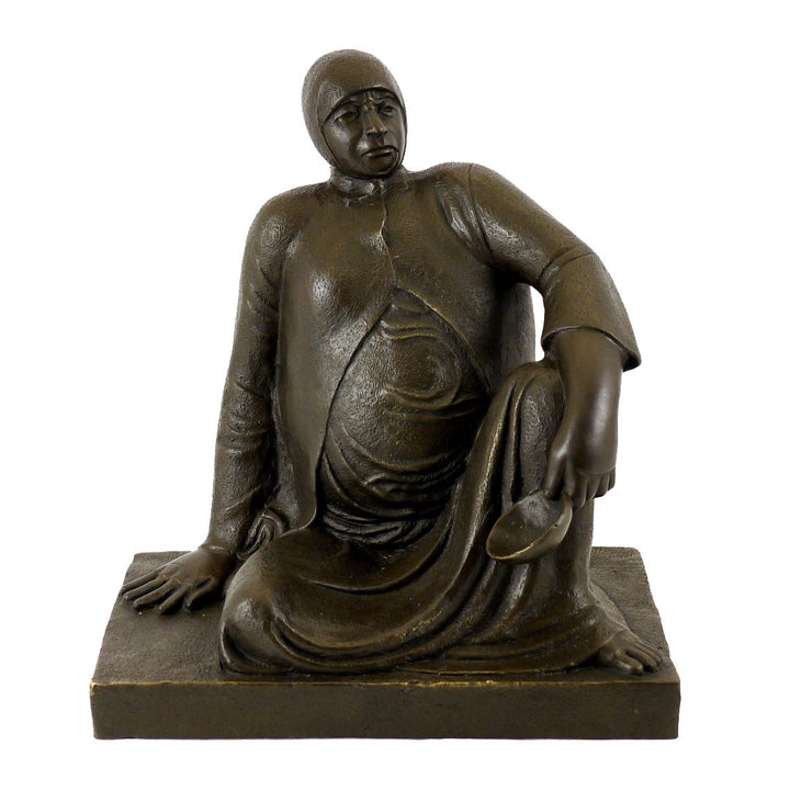 Kunst & Ambiente - Russische Bettlerin mit Schale (1906) - Ernst Barlach - Dekorative Skulptur - Bro