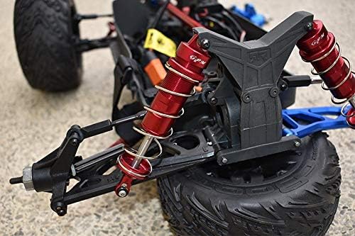 Arrma 1/10 KRATON 4S BLX Tuning Teile Aluminium Rear Thickened Spring Dampers 120mm - 10Pc Set Orang