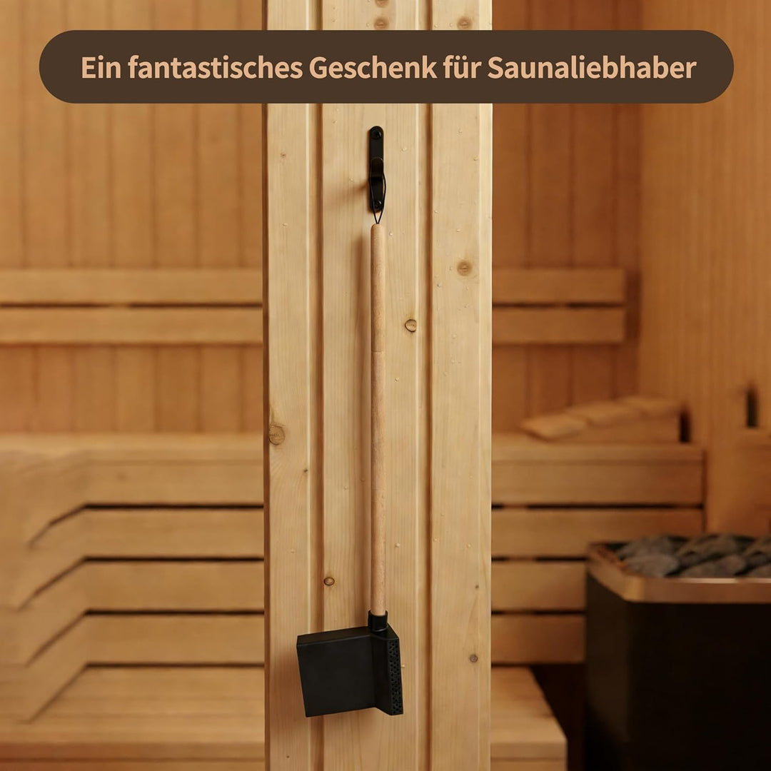 saunakelle, Saunakelle - Regenfall mit Regenfunktion - 350 ml, geeignet für Saunaaufgüsse und als Zu
