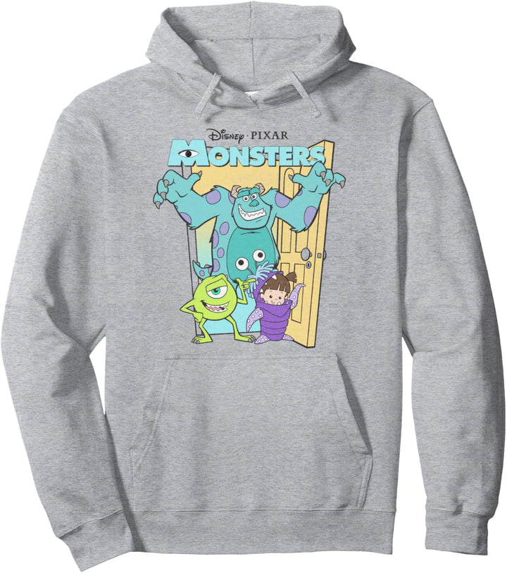 Disney Pixar Die Monster AG Mike Sully Boo Gruppe Poster Pullover Hoodie