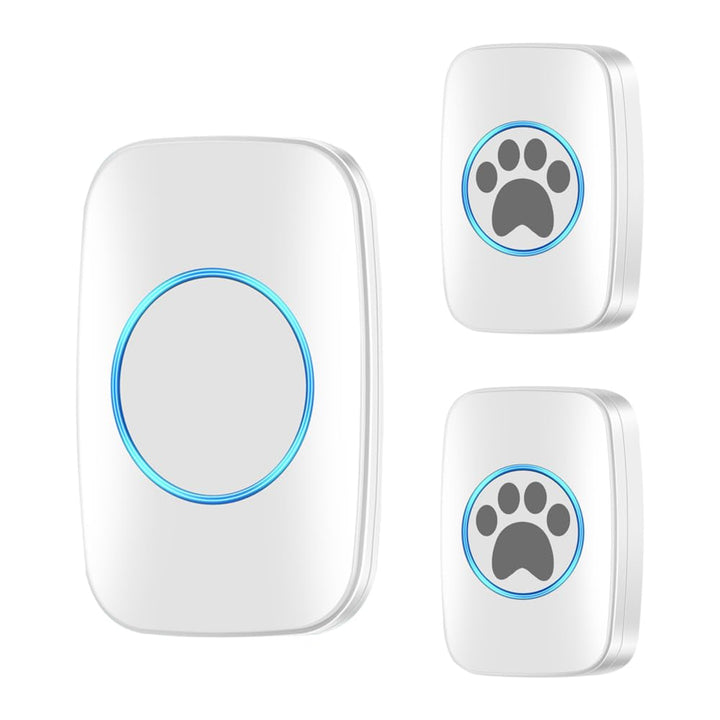 DONGKER Haustiere Kabellose Trainingsglocken, Drahtlose Hundeklingel/Katzenklingel Buzzer, IP44 Wass