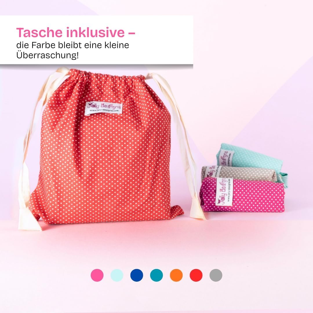 Jolly Designs – 1,2,3 – 10 Seiten Premium - Quiet Book – Montessori Spielzeug ab 3 Jahren – Motorik