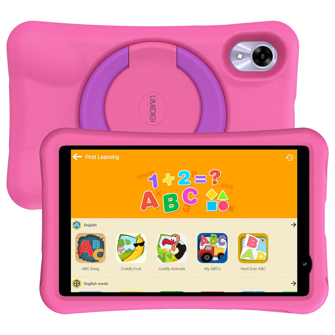 UMIDIGI G1 Tab Mini Kids Tablet, Kinder-Tablet 8 Zoll Android 14, WiFi 6, 7(3+4) GB + 32 GB/TF 1TB,
