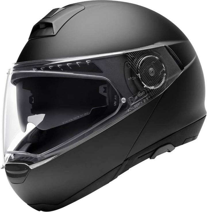 Schuberth 4546317360 C4 Pro Motorradhelm Unisex - Erwachsene, schwarz (matt schwarz), 55 (S), 1 Stüc