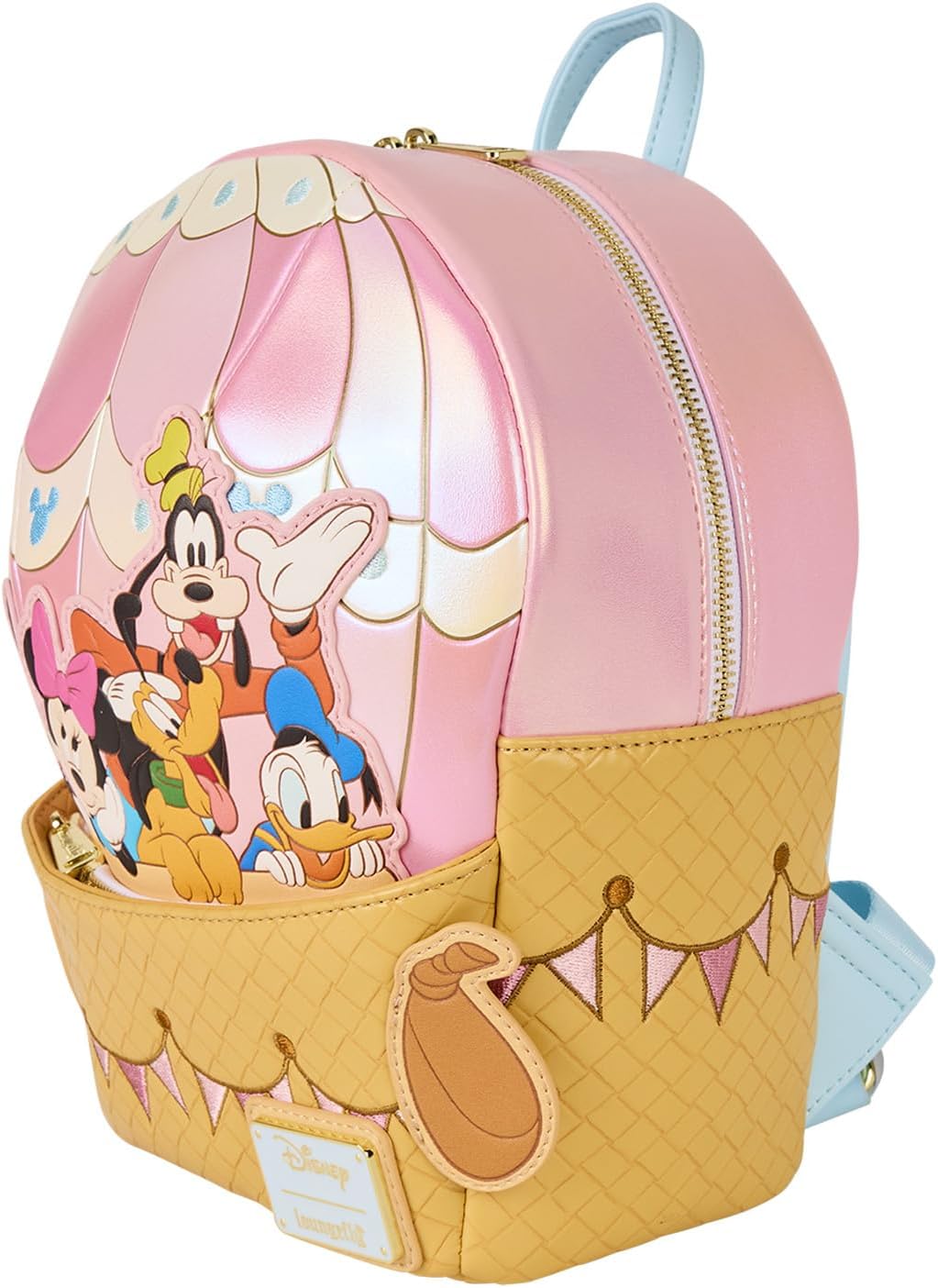 Loungefly Disney Mickey &amp; Friends Figural Heissluftballon Mini Rucksack