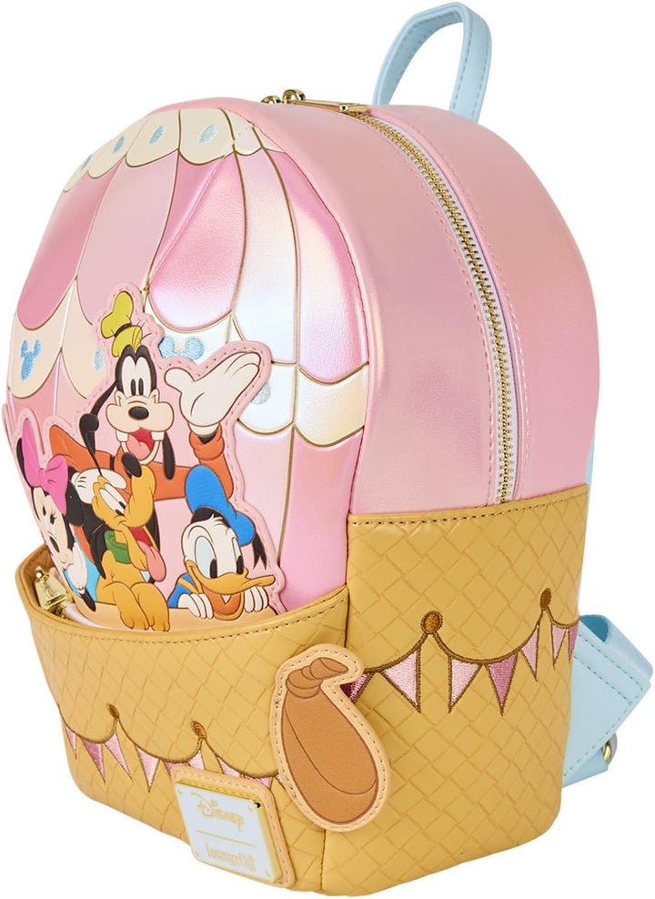 Loungefly Disney Mickey &amp; Friends Figural Heissluftballon Mini Rucksack