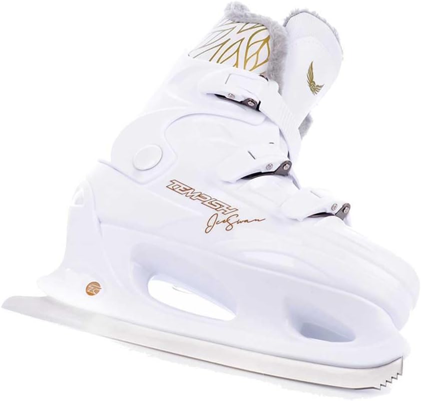 Tempish Damen Recreational Skates Ice Swan W 130000179 Schlittschuhe 39 EU Weiss, 39 EU Weiss