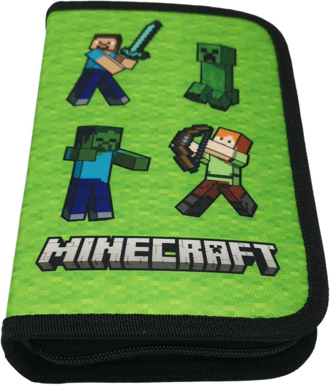 Minecraft Federmappe Kinder Federtasche Etui Pencil Case Federmäppchen Schulmäppchen Stifteetui Fede