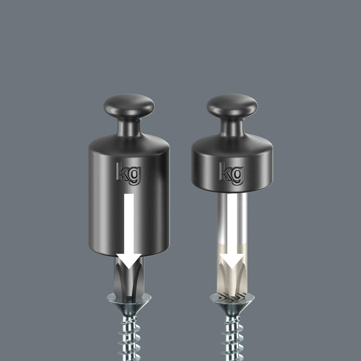 Wera 334/355/6 Rack Schraubendrehersatz Kraftform Plus Lasertip + Rack, 6-teilig, 05105656001 Single