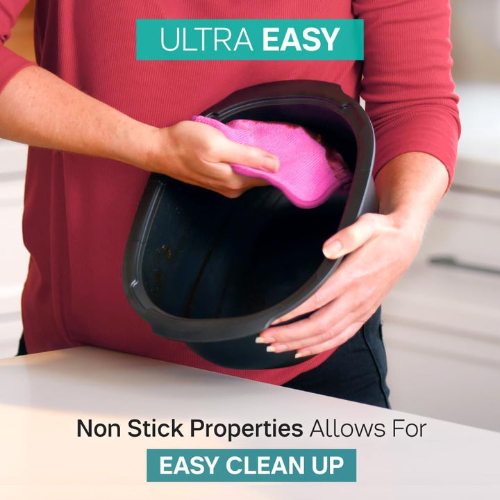 TUPPERWARE UltraPro 2,0L Backform grau Bräter Ultra Pro H30 Auflaufform Form
