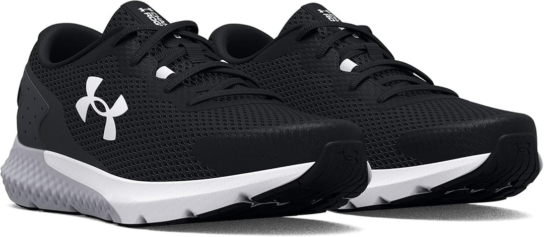 Under Armour Herren Charged Rogue 3 Mesh Leichte Laufschuhe 40 EU Black Mod Gray White, 40 EU Black