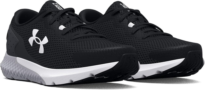 Under Armour Herren Charged Rogue 3 Mesh Leichte Laufschuhe 40 EU Black Mod Gray White, 40 EU Black