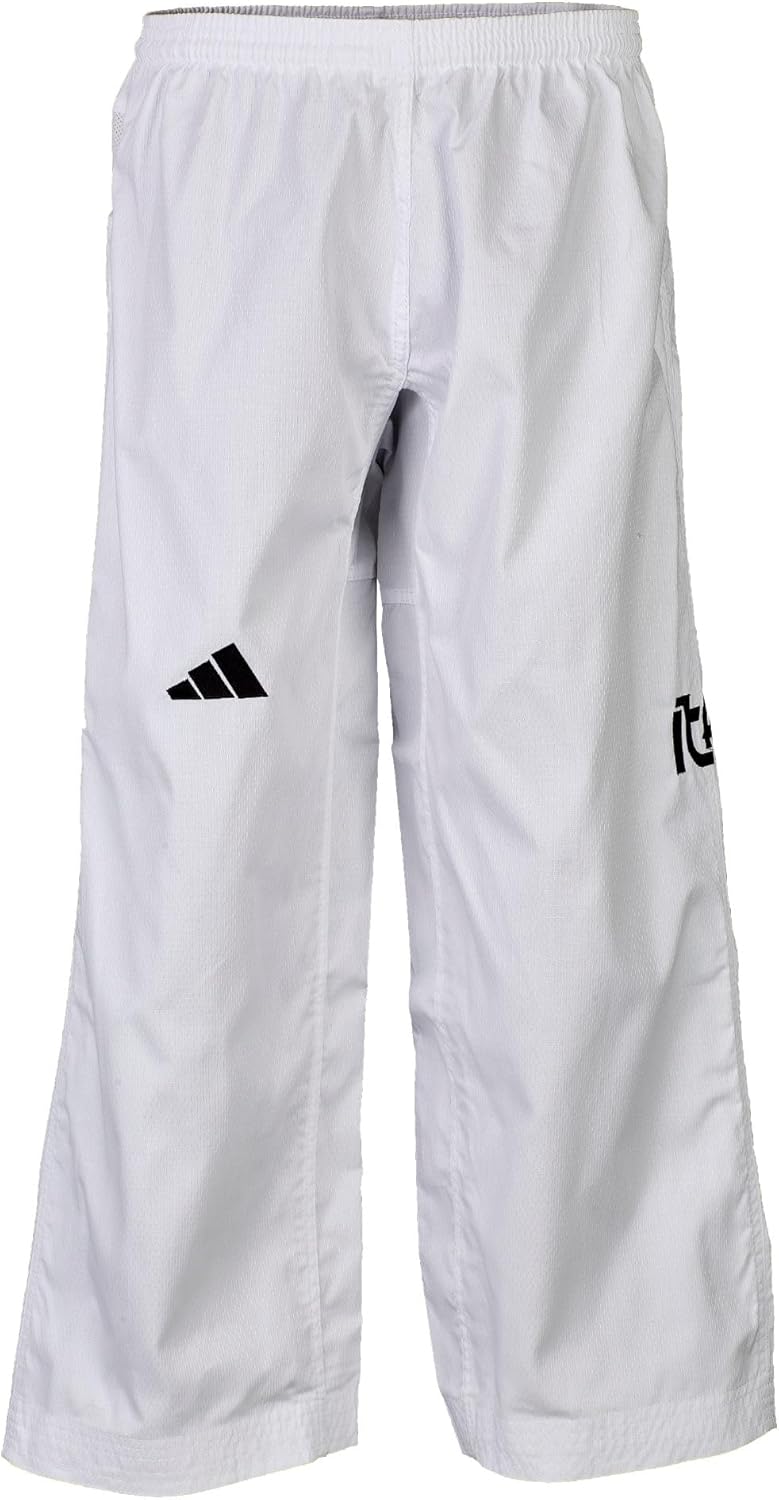 adidas Taekwondoanzug Quest ITF | Dobok mit neuem ITF Logo | für Kinder und Erwachsene | Leicht und