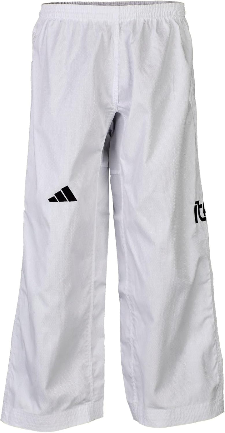 adidas Taekwondoanzug Quest ITF | Dobok mit neuem ITF Logo | für Kinder und Erwachsene | Leicht und