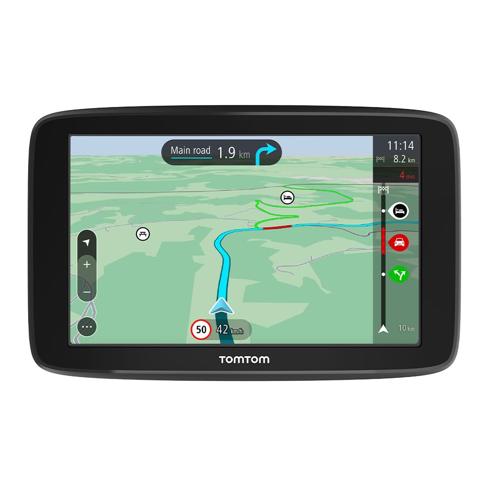 TomTom Navigationsgerät GO Classic (5 Zoll, Stauvermeidung dank TomTom Traffic, Updates Europa, Upda