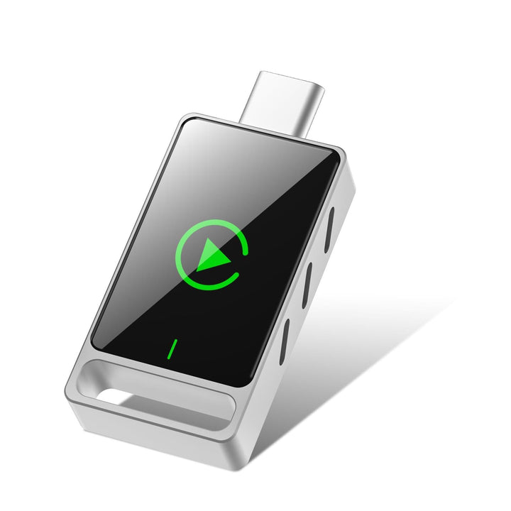 2-in-1 Wireless Carplay Adapter, Android Auto & Carplay Wireless Adapter, USB C, Plug & Play, kompat