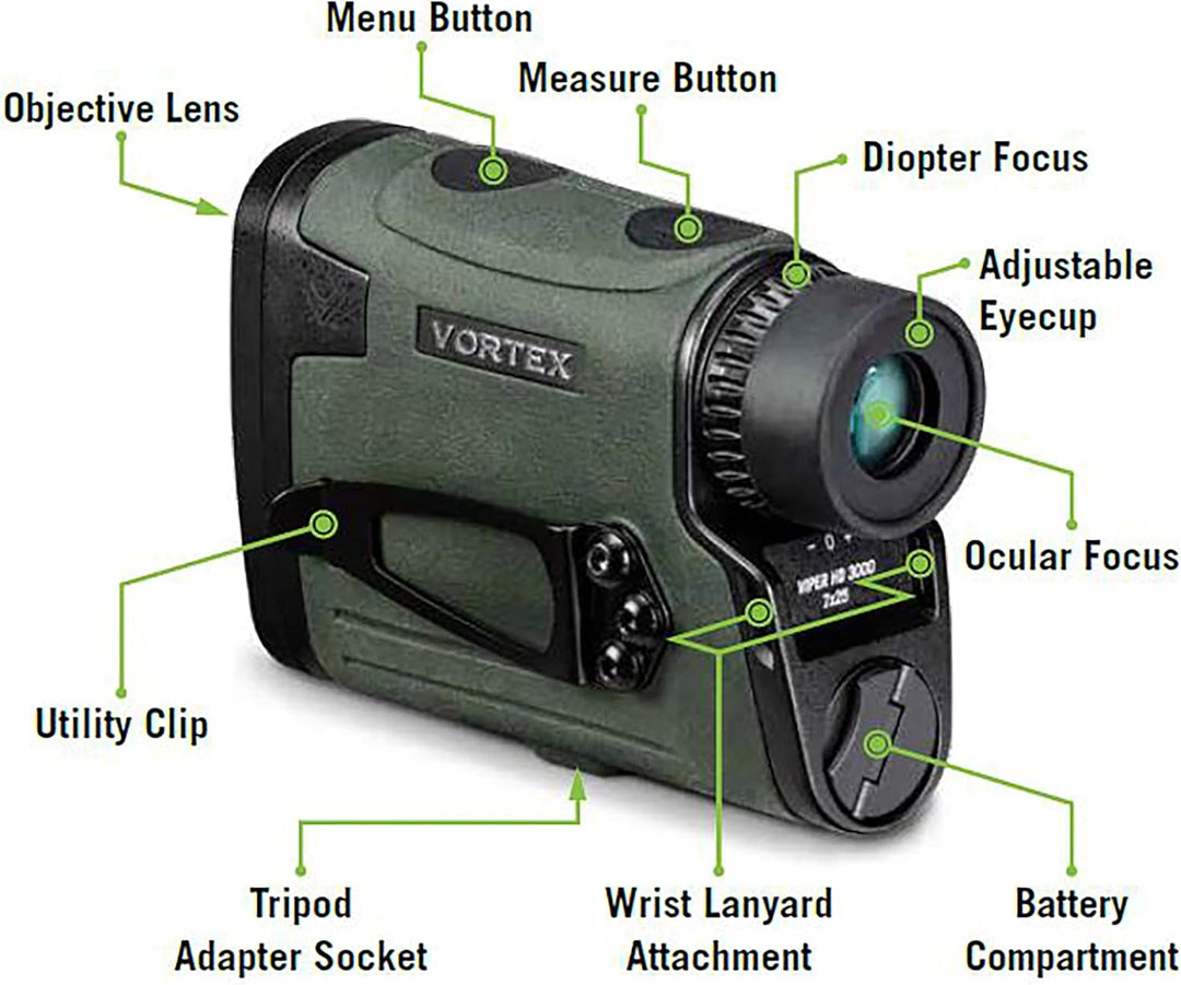 Vortex Optics Viper HD 3000 Laser-Entfernungsmesser