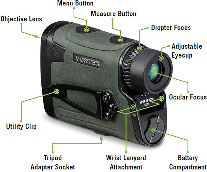 Vortex Optics Viper HD 3000 Laser-Entfernungsmesser