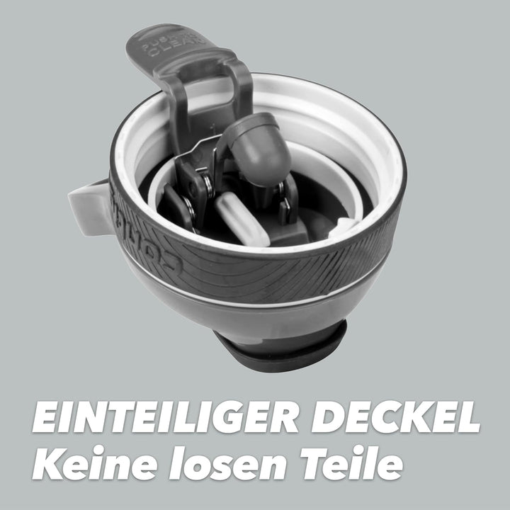 Contigo Cortland Autoseal Trinkflasche mit automatischem Trinkverschluss | 720ml grosse BPA-freie Ku